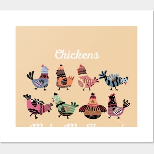 Chickens Posters and Art